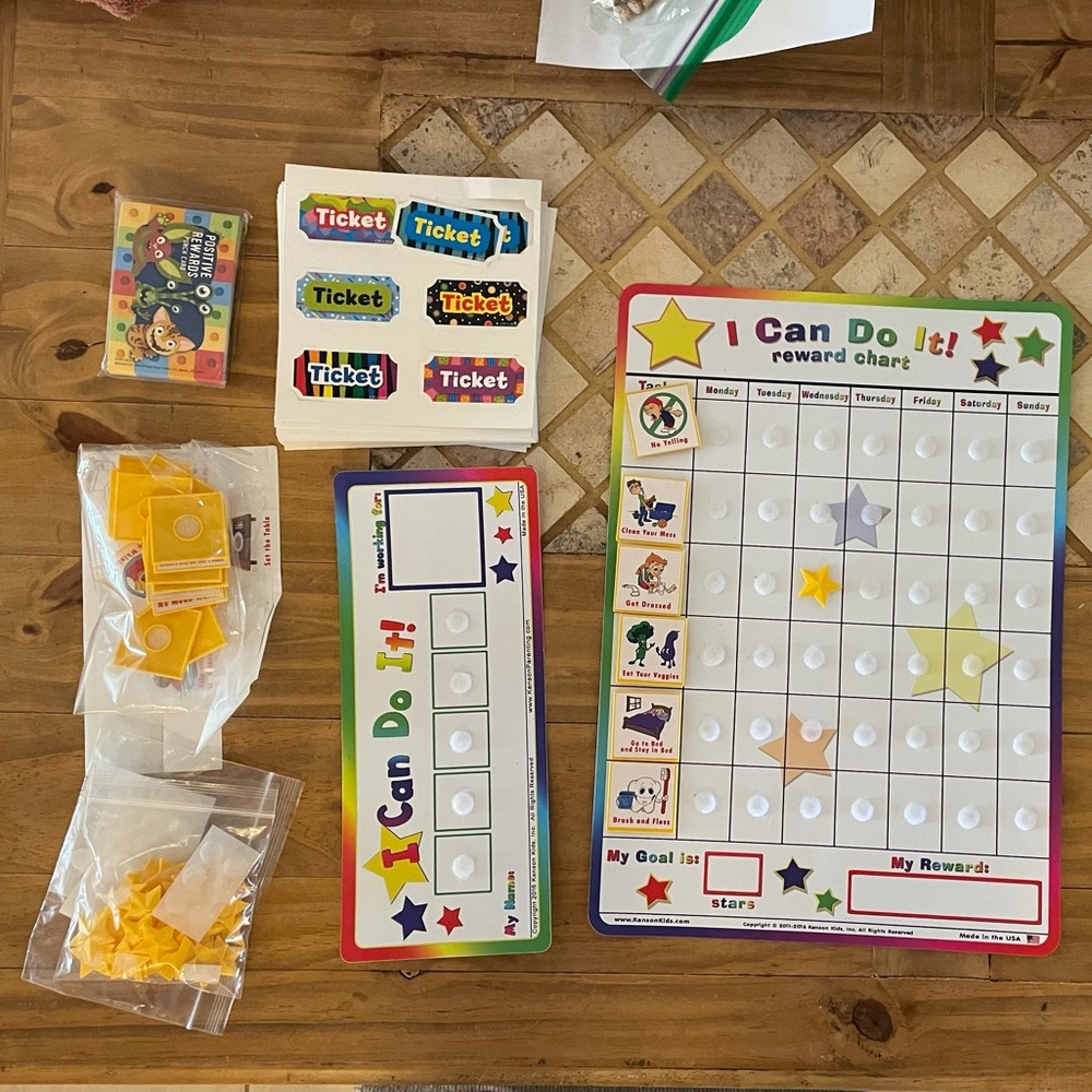 Kiddo behavior chore reward lot